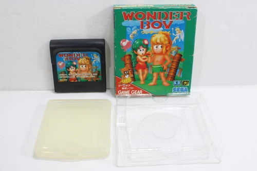 Wonder Boy Boxed No Manual Sega Game Gear GG Japan Import US Seller B008B