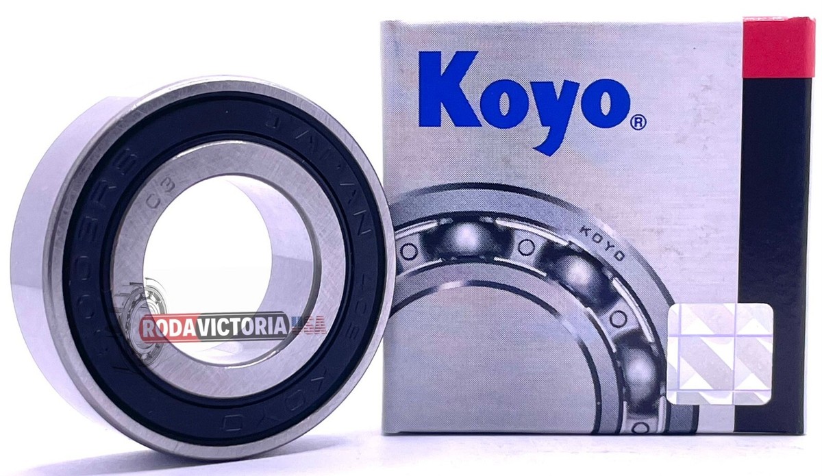 KOYO 6003 2RS CM Deep Groove Ball Bearing, Rubber Sealed 17x35x10