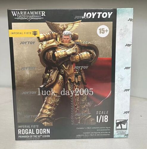 JOYTOY Warhammer Imperial Fists Rogal Dorn Primarch of 7th legion 1/18 7" FIGURE - Picture 1 of 15