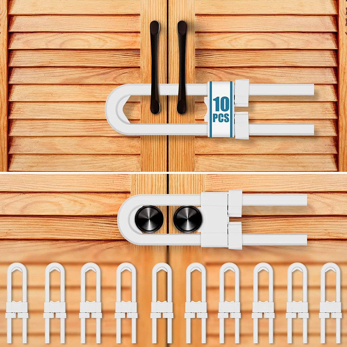 Baby proof cheap cabinet latch