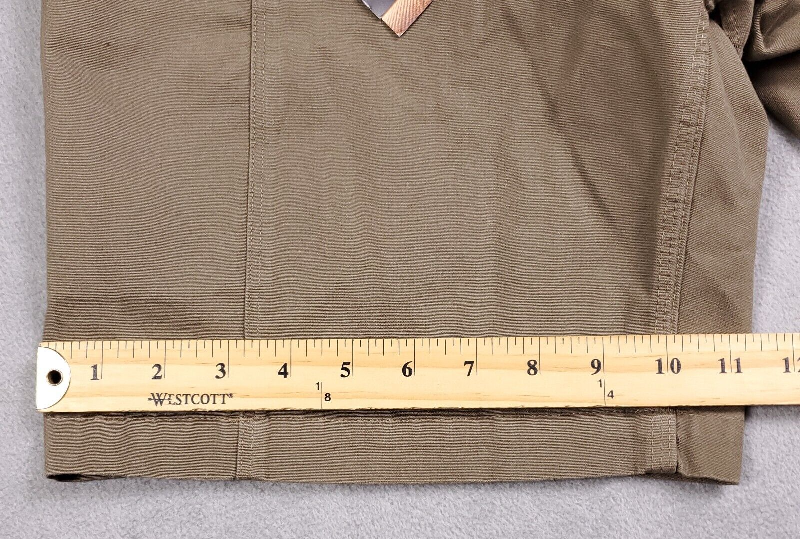 Pantaloncini da trekking Arc'Teryx Traverse Gamut marrone talpa nylon elasticizzato taglia 6 nuovi con etichette difetto*