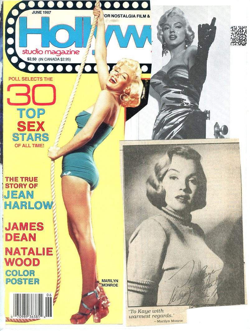 Marilyn Monroe Magazine Photo Clipping Lot Z6964 | eBay