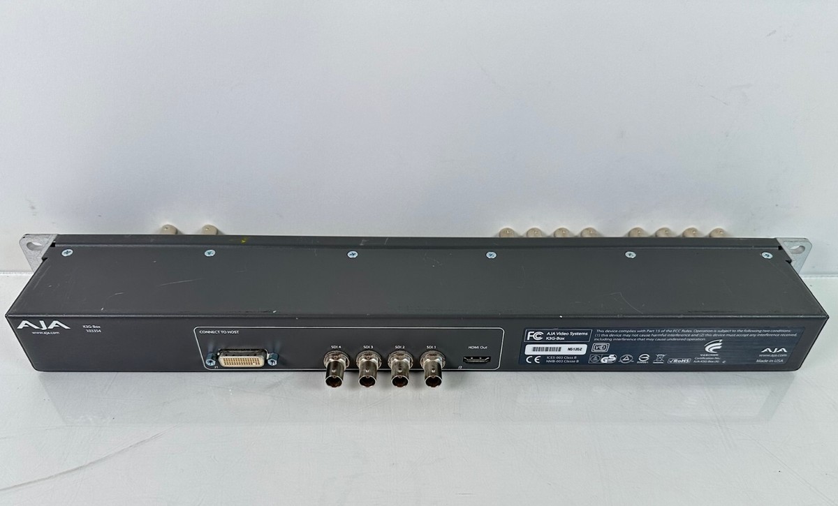 Aja K3G-Box 103354 Kona 3G External Video Editing Breakout Aja K3G-Box 103354 Kona 3G External Video Editing Breakout