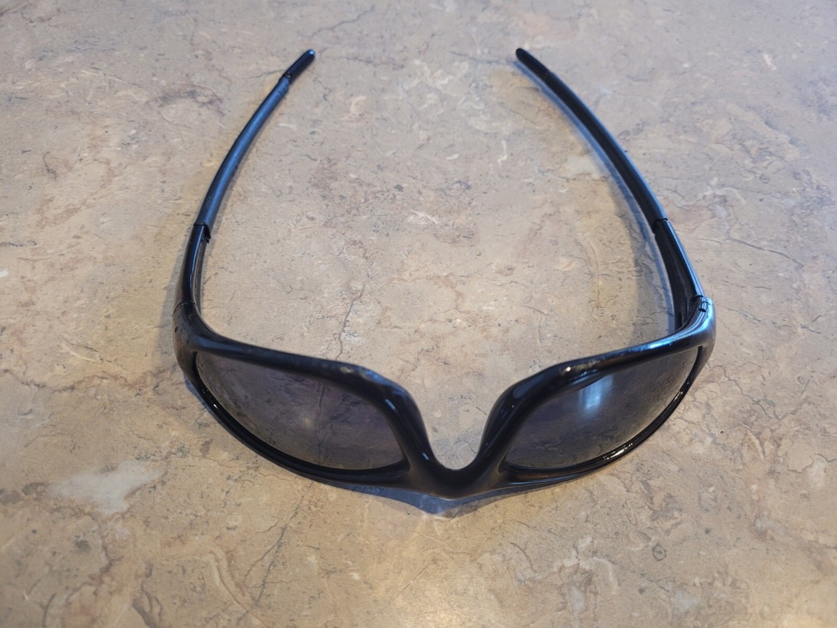 Oakley Straight Jacket Polished Black Blood Skull W/ Black Iridium