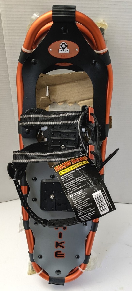 Yukon Charlie Hike Series 8x25 Snow Shoe 200 LBS Weight Limit | eBay