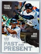 2018 Panini Diamond Kings Frank Thomas Jose Abreu Past And Present Insert #PP6