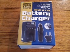 Premium Tech PT-66 Home  Car Battery Charger w/ European Adapter Plug