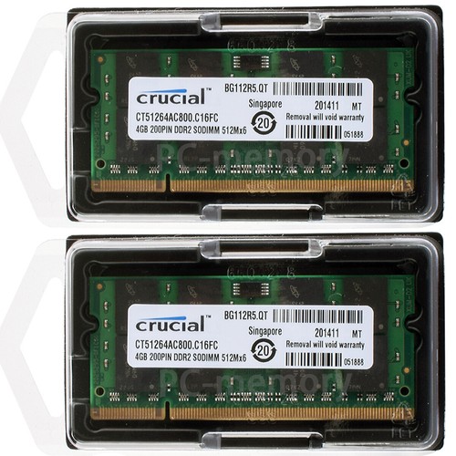 DDR2 2GB 4GB 8GB 667 800MHz 200PIN PC2-5300 6400 Laptop SO-DIMM RAM lot Memory - Picture 2 of 9