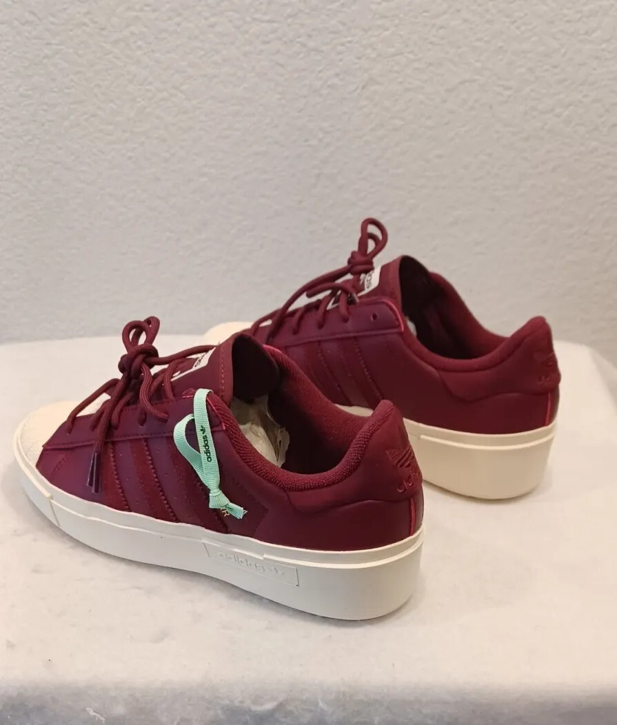 スニーカー Hogan Burgundy Suede Sneakers With Cream Accents 09-Hogan-Basket-24-double-box-