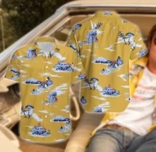 Brad Pitt Hawaii Shirt, Brad Pitt Once Upon A Time In Hollywood Tropical Hawaiia