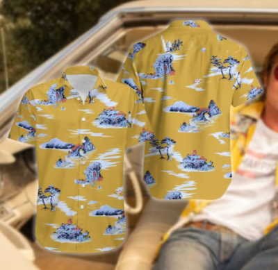 Aloha Shirt Once Upon A Time In Hollywood Tee Shirt Cliff Booth