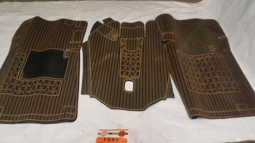 Fußmatten Set Gummimatten für Ford Capri Taunus XL Escort Marke Super - Bild 5 von 24