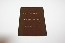 Giuseppe Cesetti 14 cavalcature Edizioni di via Letizia 1937 Gio Ponti