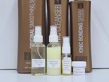 Brazilian Blowout Ionic Cleanser 2oz /Solution 2oz /Spray Masque 0.5oz FULL SET