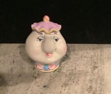 Disney Beauty  the Beast-Mrs. Potts Teapot Figurine Porcelain
