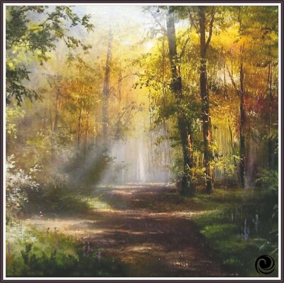 Autumn Morning 1101 - Chart Counted Cross Stitch Pattern craft