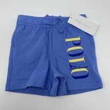 Ralph Lauren Baby Boys Size 9 Months Blue Shorts