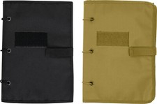 Hook & Loop Tactical Patch Storage Book Collection Holder Morale Case
