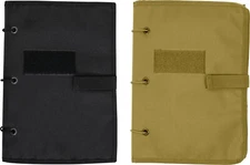 Hook & Loop Tactical Patch Storage Book Collection Holder Morale Case