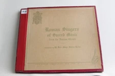 ROMAN SINGER OF SACRED MUSIC Seva 3x78 Set VATICAN CHOI