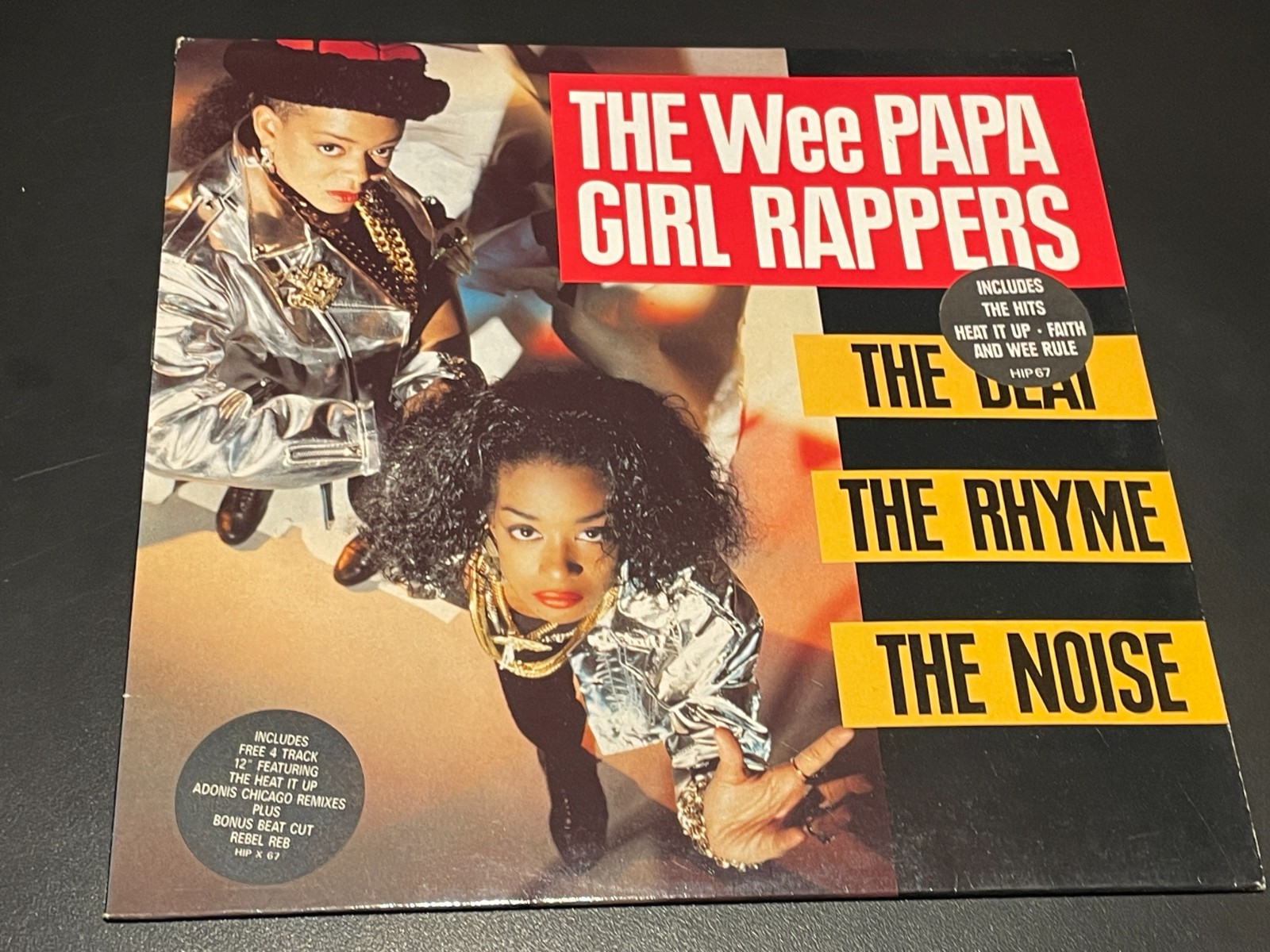 Wee Papa Girl Rappers - The Beat The Rhyme The Noise - Vinyl Record  LP Album