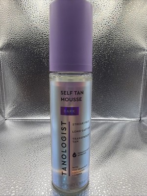 TANOLOGIST Self Tan Mousse Foam 6.76 fl oz DARK Express Tan NEW