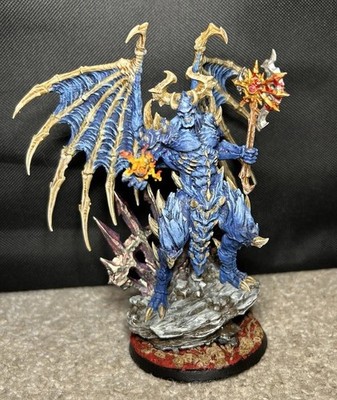 Bemalter Warhammer AOS/40K Daemon Prince Alt. - Creature Caster Lord Of Malice
