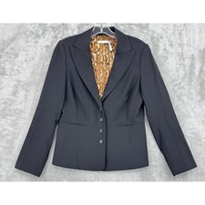Classiques Entier Blazer Womens 6 Career Office Minimalist Lightweight Jacket
