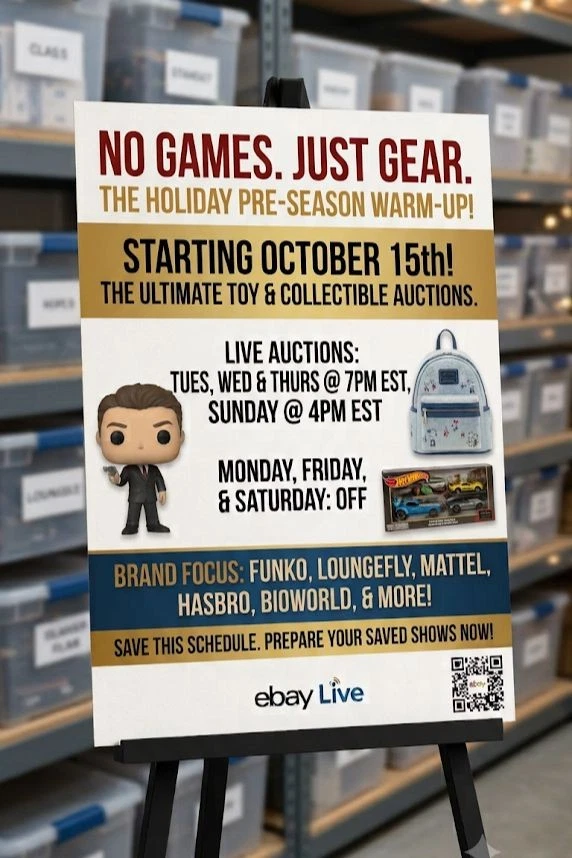 🔥 Holiday Pre-Season Warm-Up w/ Amira! Fast Auctions: Funko, Loungefly....