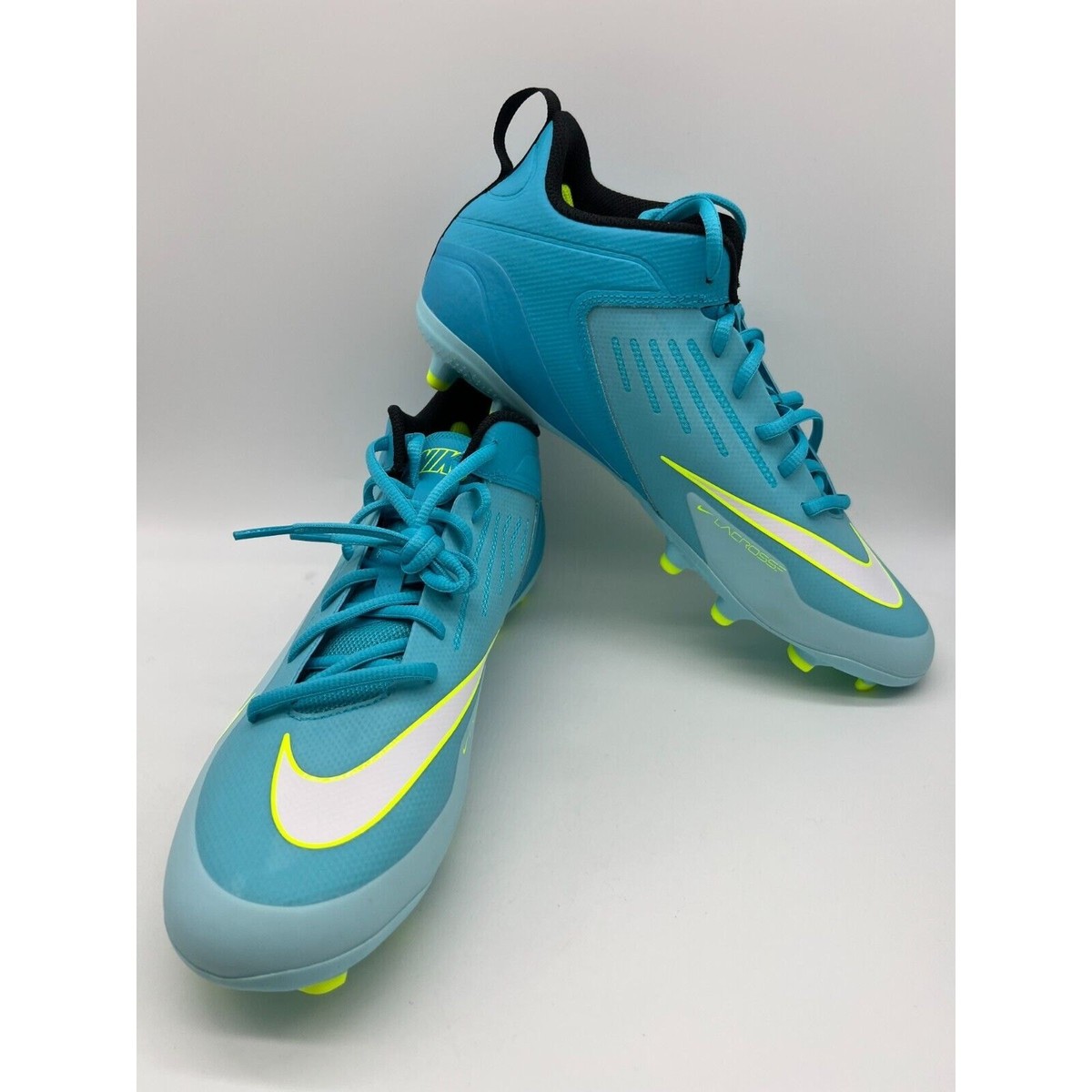 Nike Shoes Mens 12 Alpha Huarache 8 Varsity Lax‎ Lacrosse CZ6558-400 Blue Swoosh nike-alpha-huarache-8-varsity-  main image 3