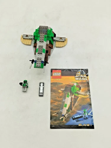 LEGO 7144 Slave I 1st edit. Star Wars Vintage Retro Instructions Figures Boba Fett