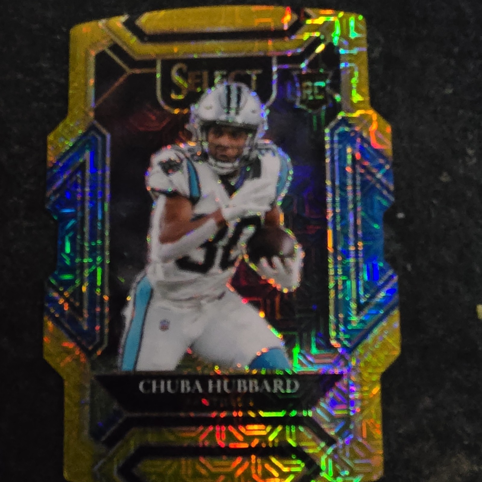 Panini 2021 Select Chuba Hubbard Rookie Serial #09/10 Panthers #276 NFL
