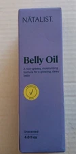 Natalist Belly Oil Moisturizing Formula Stretch Mark -Pregnancy 4.0fl Sealed NIB