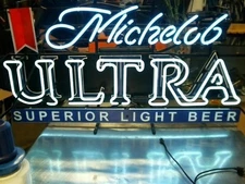 Michelob Ultra Superior Light Beer Neon Sign 24"x20" Lamp HD Vivid Bar Gift UM