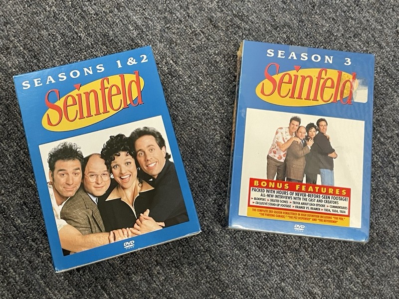 Seinfeld Seasons 1, 2 & 4 DVD 4-Disc Set 2004