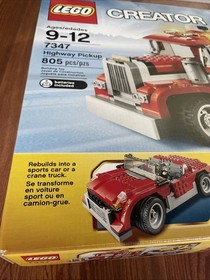 LEGO Creator 7347 Highway Pickup NEW! 3-in-1 Wrecker Tow Truck Crane Sports Car