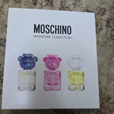 Moschino Toy Mini Collection Miniatures x 3 - 5ml Boxed Gift Set. EDP & EDT