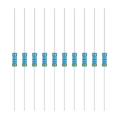 200 Pcs Carbon Film Fixed Resistor, 1/2W(0.5 Watts) 4.7K Ohm 5% Tolerance