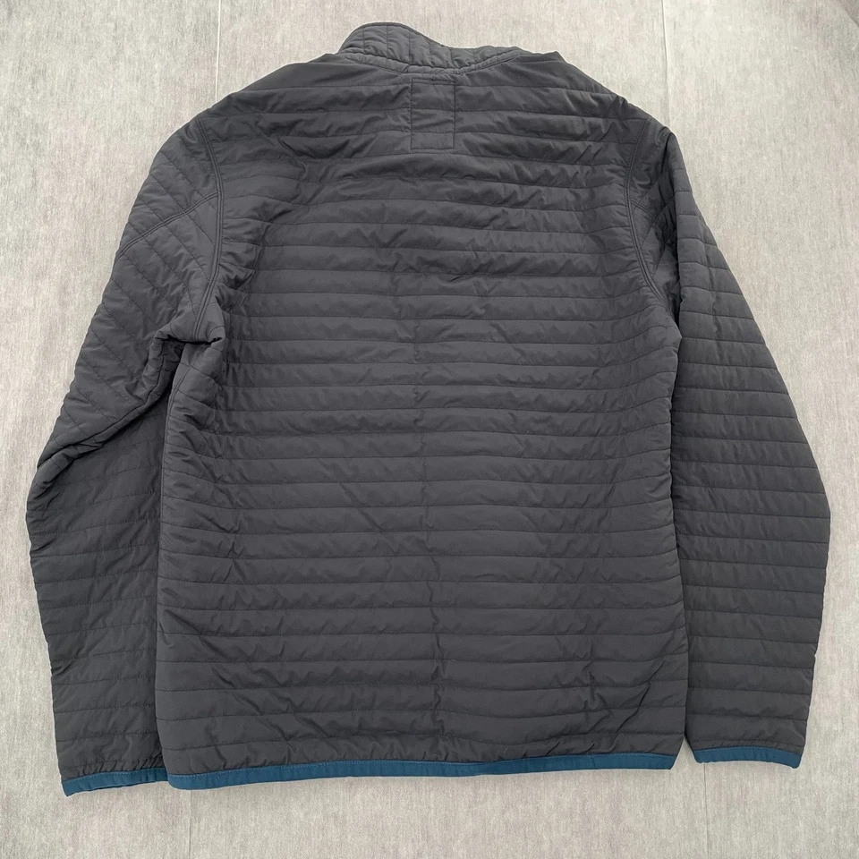 Relwen Jacket Adult Large Gray Windzip Popover Quilted Pullover Huckberry Mens L - Image 2 of 4