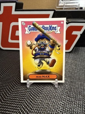 2022 Topps GPK X MLB #9b Max Scherzer ''mad MAX'' by Alex Pardee New York Mets