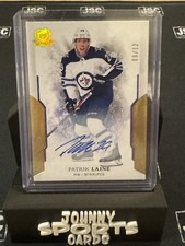 2017-18 Upper Deck The Cup Patrik Laine Gold Foil Auto Card #09/12 Autograph