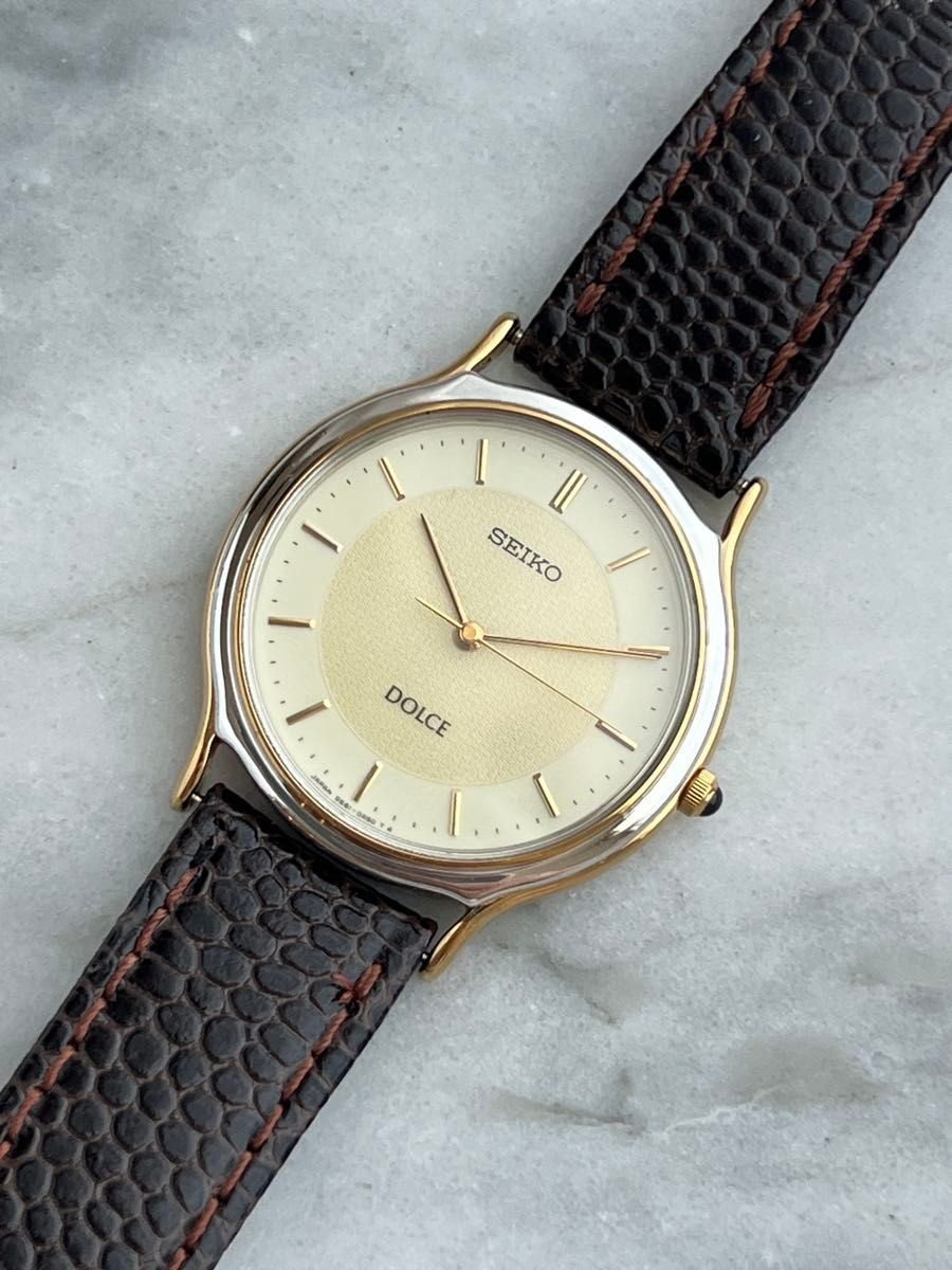 DOLCE Watch Men's 3.2x3.1cm SEIKO Steel Used Quartz Stainless - VintageWatches.PK DOLCE Watch Men's 3.2x3.1cm SEIKO Steel Used Quartz Stainless - vintagewatches.pk