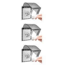3 Count Cover for Outlet outside Covers Outdoor Sockets Electric Plug Protector