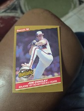 JOE COWLEY 1986 DONRUSS HIGHLIGHTS #44 FREE SHIPPING 