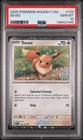 2025 POKEMON HOLIDAY CALENDAR #133 EEVEE PSA 10