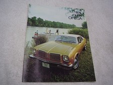 1974 Oldsmobile  Omega Brochure  Original Free Shipping