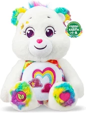 Care Bears 14" True Friend Bear Plushie - Medium Size - Perfect Stuffed Animal H