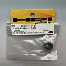 HPI Racing 72208 Heavy Duty 29T Carbon Graphite Middle Gear Nitro Rush Vintage