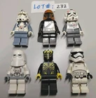 Lego Star Wars Lot of 6 Minifigures Clone and Rebel Figures - MINIFIG - LOT# 232