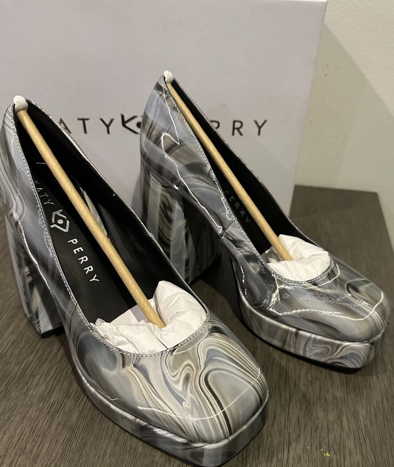 Mujer Plataforma Tacón Alto Bomba Katy Perry The Uplift Sin Cordones Talla 7 7M/37 Foto 2 de 4